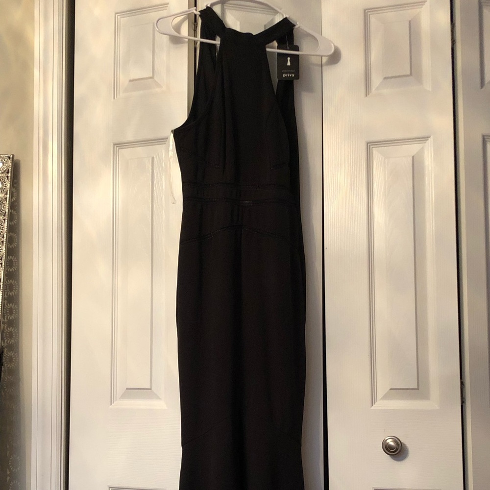 Long black dress